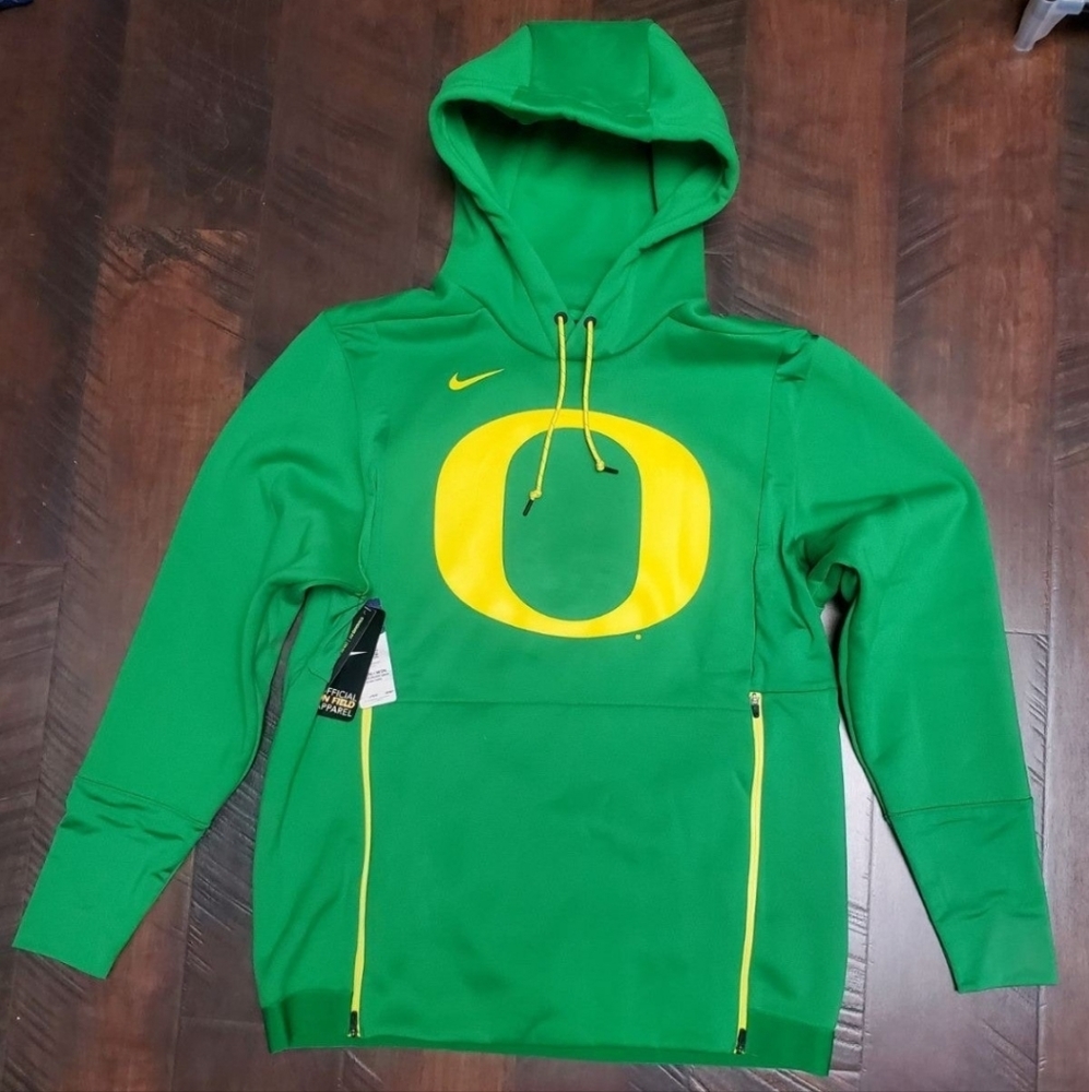 Nike Oregon Ducks Therma-FIT Fleece Lined Hoodie